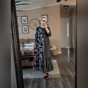 Zadie B's Paisley And Polka Dot Dress